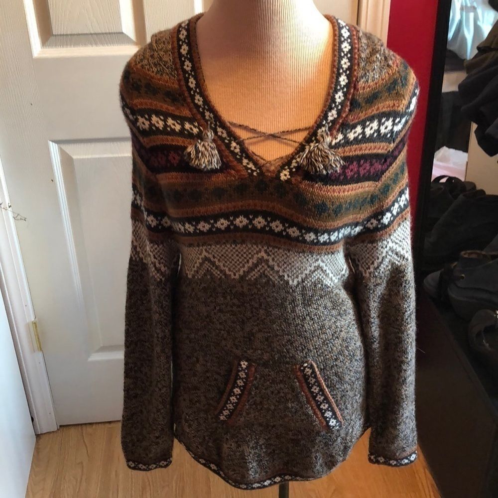 Alpaca wool sweater